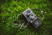 Kaboompics - Vintage black camera