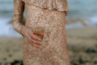 Kaboompics - Champagne Glass with Sequin Dress Close-Up