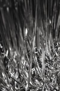 Kaboompics - Silver Tinsel Texture Close-Up