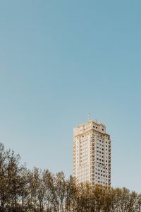 Kaboompics - Madrid High-Rise Tower Rising Above Green City Trees