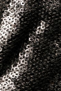 Kaboompics - Black Sequin Textile Close-Up