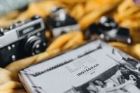 Kaboompics - Life on Instagram Book and Vintage Cameras