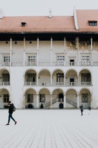 Kaboompics - Wawel Castle Courtyard with Arched Galleries, Krakow