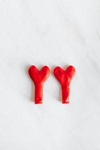 Kaboompics - Balloons on White Background