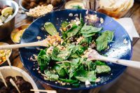 Kaboompics - Salad with spinach