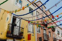 Kaboompics - Streets decorated for the Saint Anthony Feast in Lisbon, Portugal