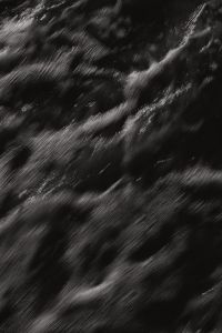 Kaboompics - Flowing Monochrome Water with Silvery Highlights, Vertical Wallpaper