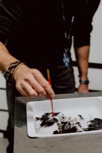 Kaboompics - Ebru - The art of painting on the water