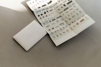 Kaboompics - Furniture Design Catalog with Architectural Sketches and Copy Space