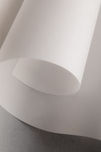 Kaboompics - Curved White Paper Minimal Texture Background