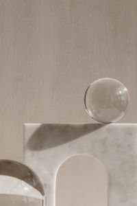 Kaboompics - Overhead View of Marble Arch and Glass Spheres