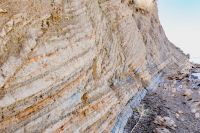 Kaboompics - Colourful rock layers at the Adriatic Sea, Izola, Slovenia