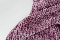 Kaboompics - Purple Draped Knit Sweater Texture