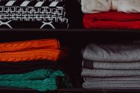 Kaboompics - Colourful clothes in a wardrobe