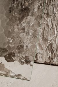 Kaboompics - Close Up of Textured Glass Panel and Stone