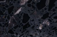 Kaboompics - Dark Charcoal Terrazzo Texture with Dense Black and Gray Marble Chips