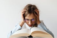 Kaboompics - Open Books and Highlighter for Homework