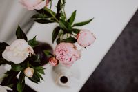 Kaboompics - Peony flowers in vase