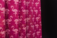 Kaboompics - Pink Flamingo Fabric