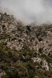 Kaboompics - Fog Drifting across a Rocky Amalfi Coast Mountain Ridge