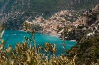 Kaboompics - Colourful houses in the town of Positano, Amalfi Cost, Italy