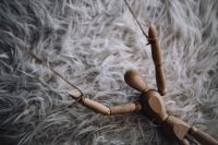 Kaboompics - Wooden mannequin in various poses