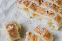 Kaboompics - Close-Up of Salted Slovenian Bread with Soft Center, Homemade Bakery Visual