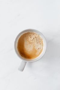 Coffee on White Marble