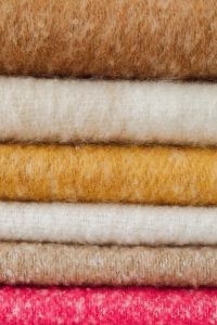 Kaboompics - Beige Fuzzy Fabric Texture