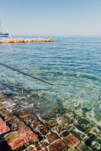 Kaboompics - Turquoise Sea Viewed From Steps in Isola, Slovenia