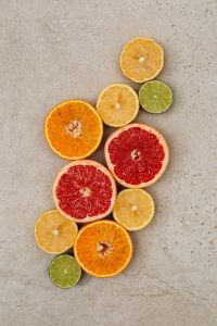 Kaboompics - Sliced Citrus Flat Lay with Blood Oranges and Limes