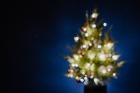 Kaboompics - Blurred Christmas Tree with Warm Lights