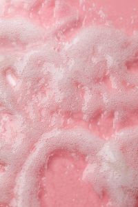 Kaboompics - Pink Foamy Cream Texture