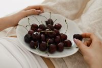Kaboompics - Cozy Summer Morning With Fresh Cherries