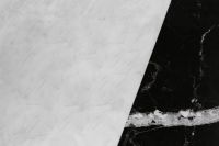Kaboompics - Marble white and black texture background