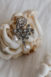 Kaboompics - Close-Up White Mushroom with Jeweled Brooch