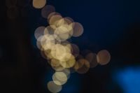 Kaboompics - White abstract bokeh lights