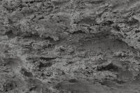 Kaboompics - Gray Eroded Rock Background with Fine Horizontal Strata