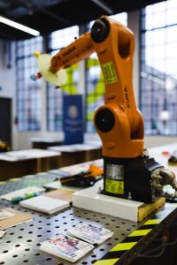 Kaboompics - Robots on an exhibition