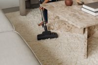 Kaboompics - Vacuum Cleaner on a Shaggy Rug in a Living Room
