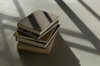 Kaboompics - Reading Aesthetic Still Life of Books in Window Light