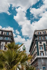 Kaboompics - Looking Up to the Umberto I Statue From a Naples Waterfront Street