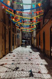Kaboompics - Streets decorated for the Saint Anthony Feast in Lisbon, Portugal