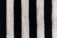 Kaboompics - Black and White Knit Fabric – Bold Vertical Stripes Close-Up