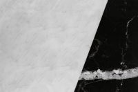 Kaboompics - Marble white and black texture background