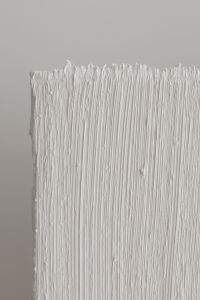 Kaboompics - White Textured Paint Panel on a Warm Gray Wall