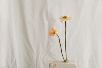 Kaboompics - Abstract Floral Detail on Soft White Textile