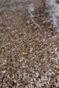 Kaboompics - Gray-Brown Pebble Shore beneath Shimmering Shallow Seawater