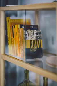 Kaboompics - Books on a bookcase shelf