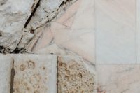 Kaboompics - Pale Marble Floor Tiles Beside Weathered Coastal Limestone
